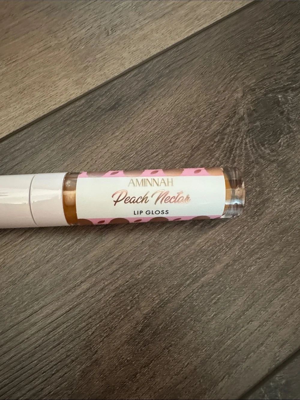 Peach Nectar Lip Gloss - Peach Shade Aminnah